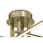 M6128 Cinto Ceiling 28W LED Antique Brass