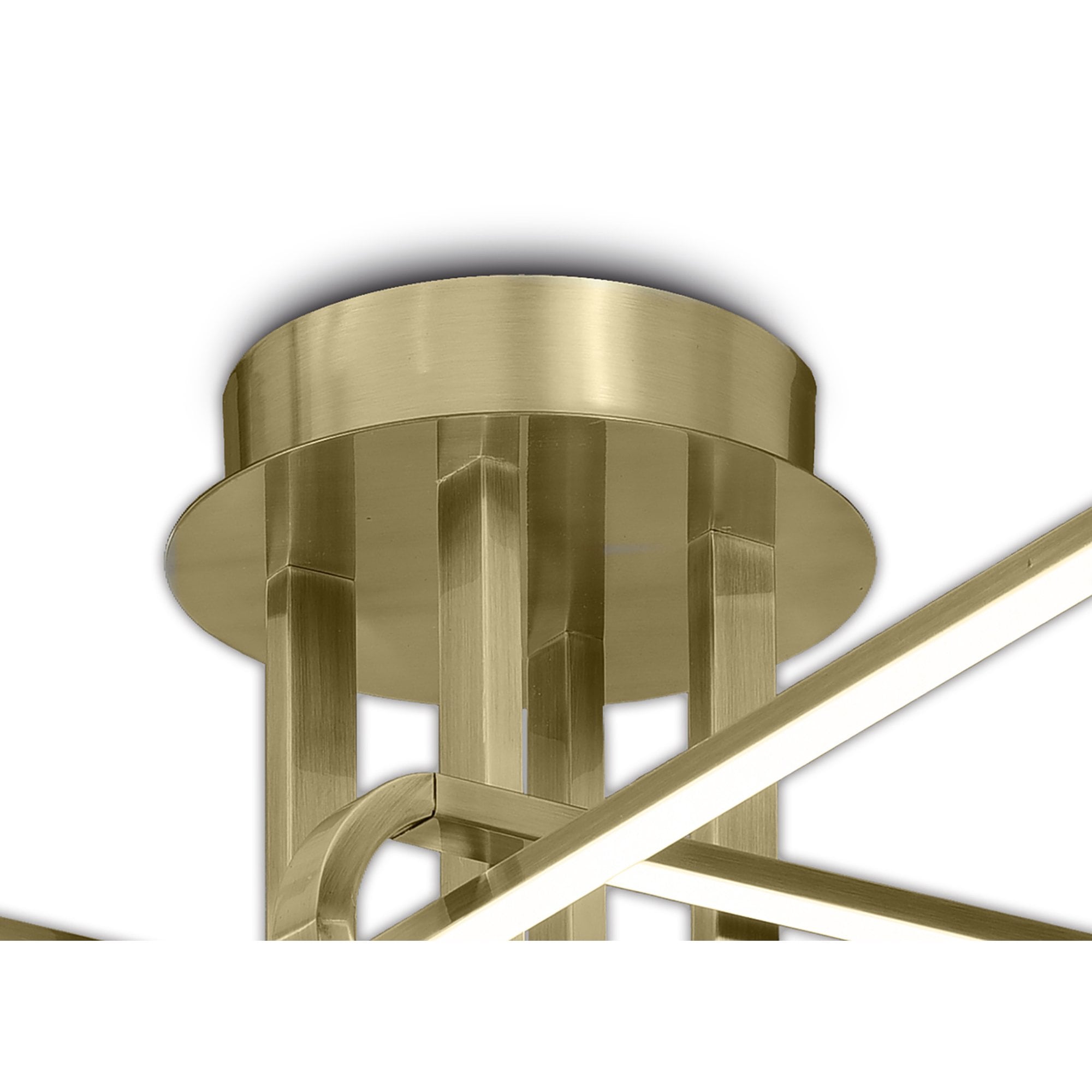 M6128 Cinto Ceiling 28W LED Antique Brass
