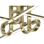 M6128 Cinto Ceiling 28W LED Antique Brass
