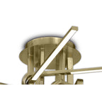 M6129 Cinto Ceiling 42W LED Antique Brass