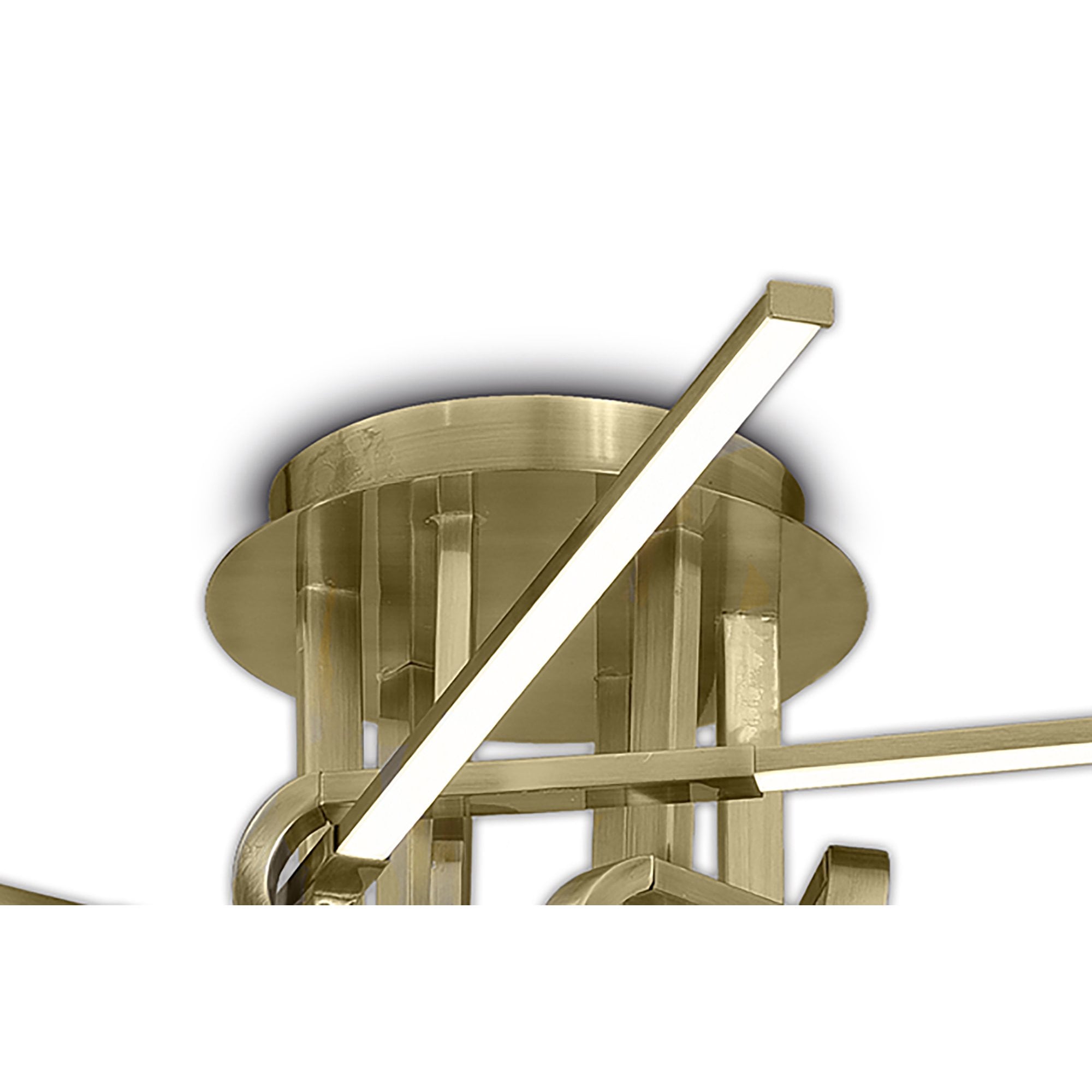 M6129 Cinto Ceiling 42W LED Antique Brass