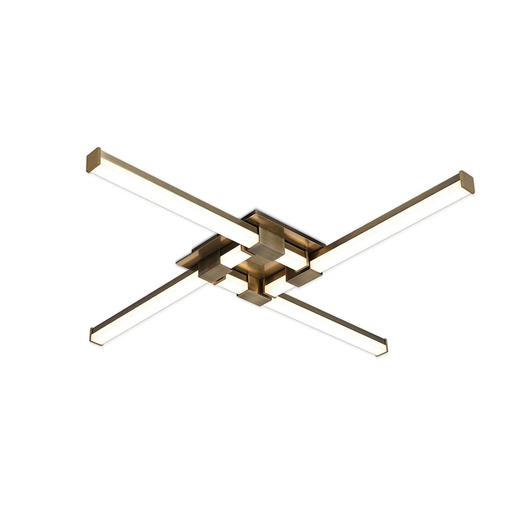 M6130 Cinto Ceiling 24W LED Antique Brass