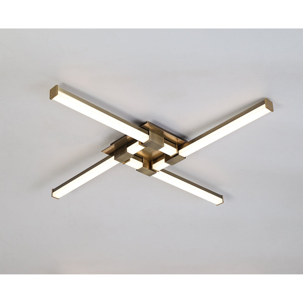 M6130 Cinto Ceiling 24W LED Antique Brass