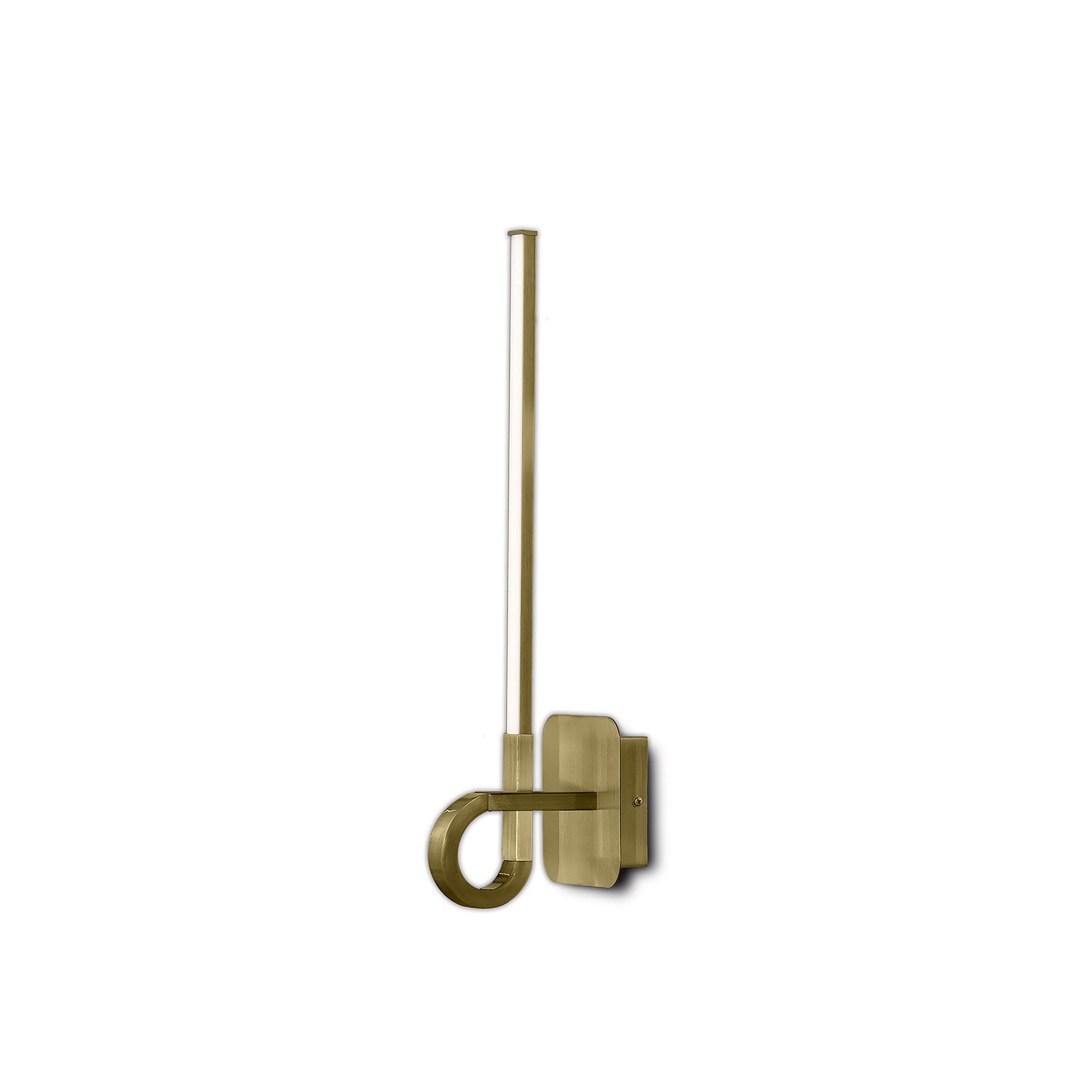 M6138 Cinto Wall Lamp 48cm 6W LED Antique Brass (S)