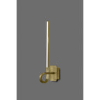 M6138 Cinto Wall Lamp 48cm 6W LED Antique Brass (S)