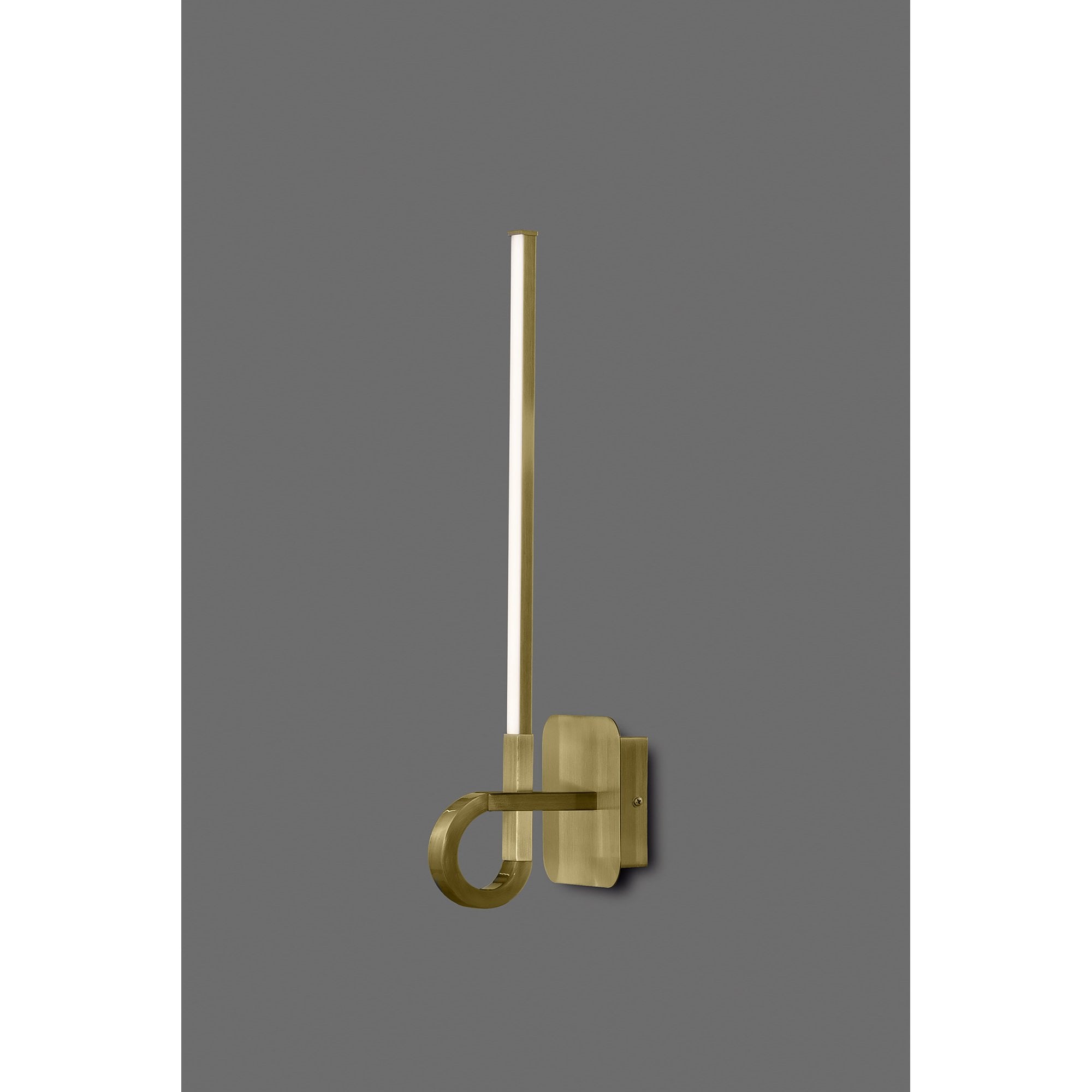M6138 Cinto Wall Lamp 48cm 6W LED Antique Brass (S)