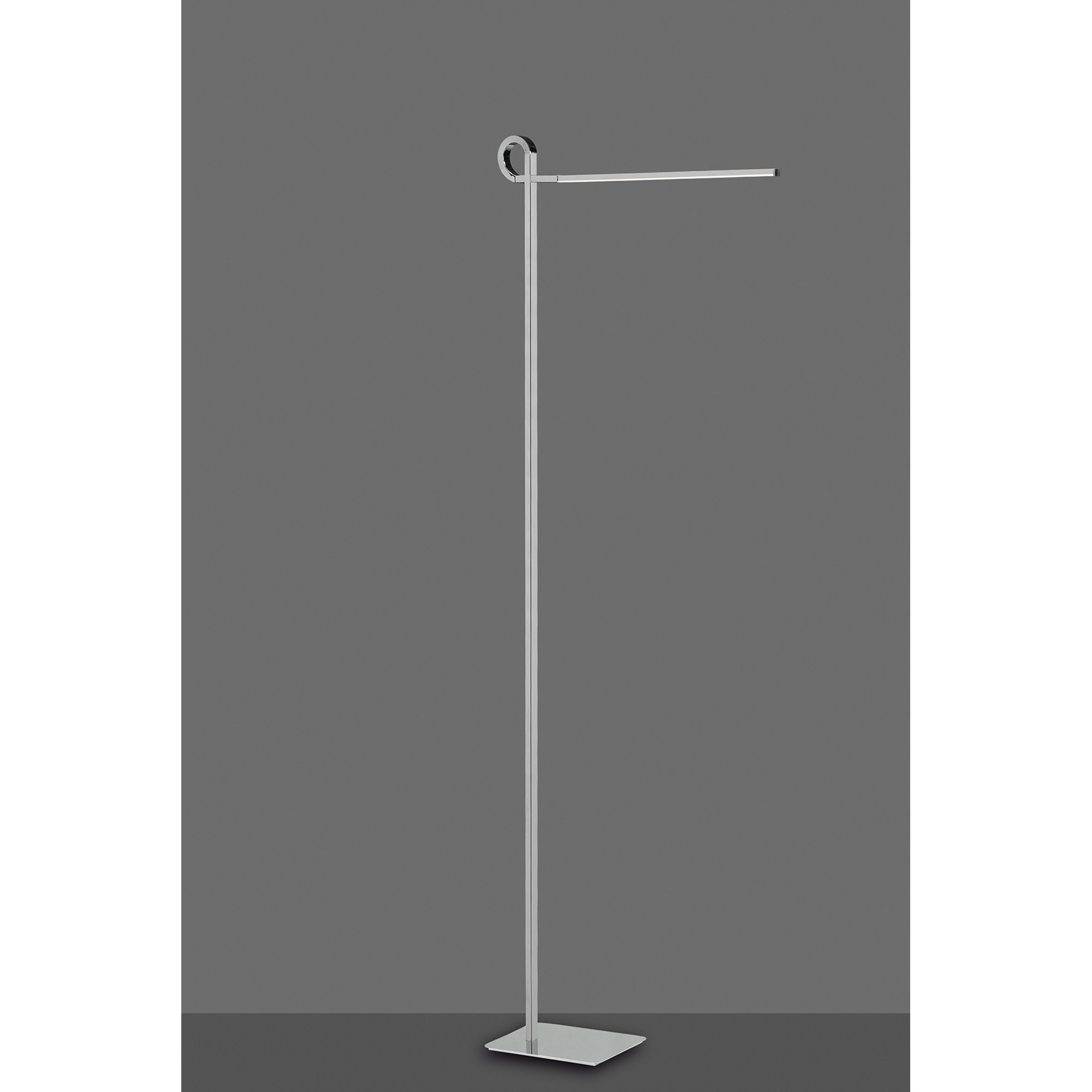 M6144 Cinto Floor Lamp 163cm 7W LED Polished Chrome
