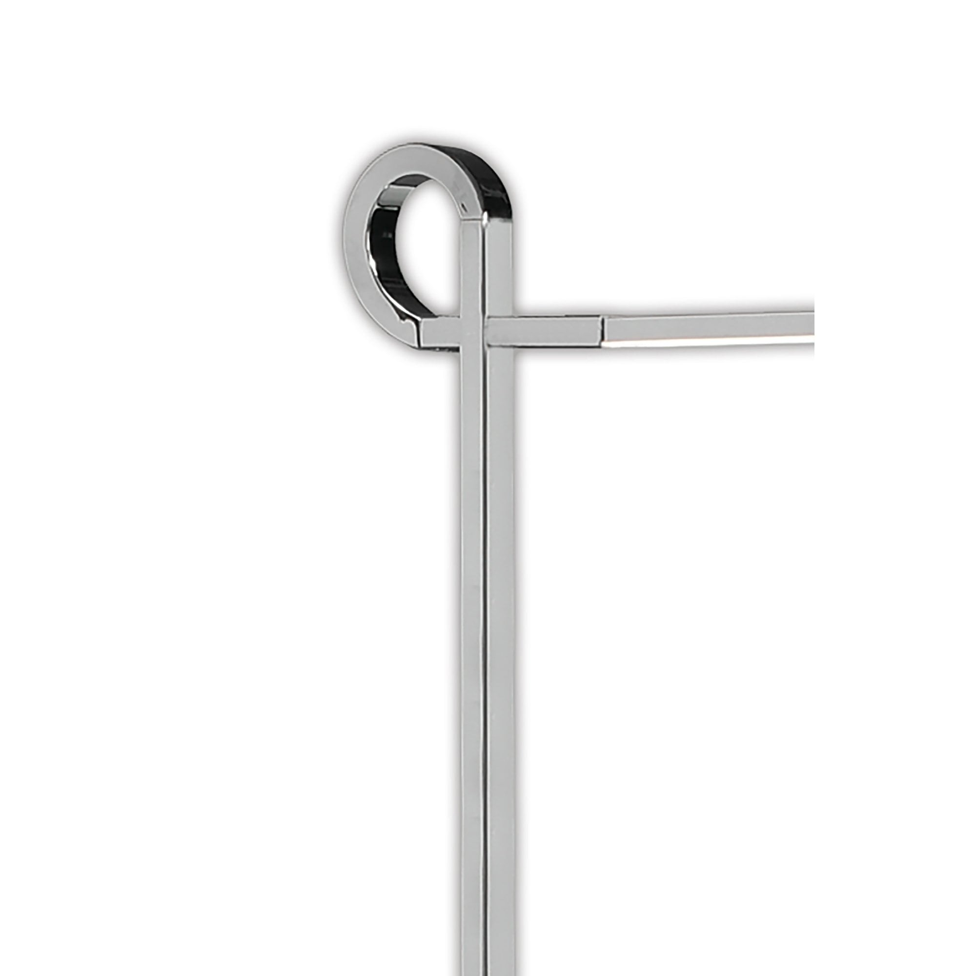 M6144 Cinto Floor Lamp 163cm 7W LED Polished Chrome