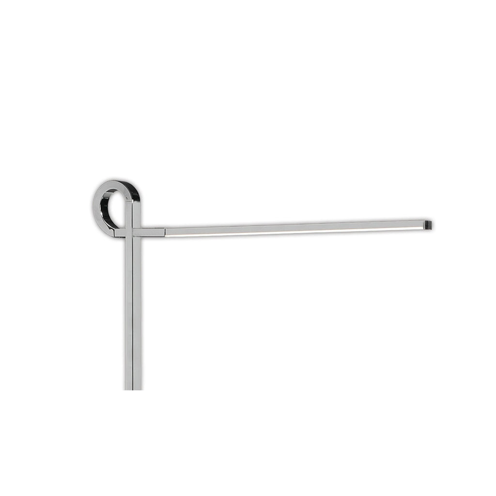 M6144 Cinto Floor Lamp 163cm 7W LED Polished Chrome