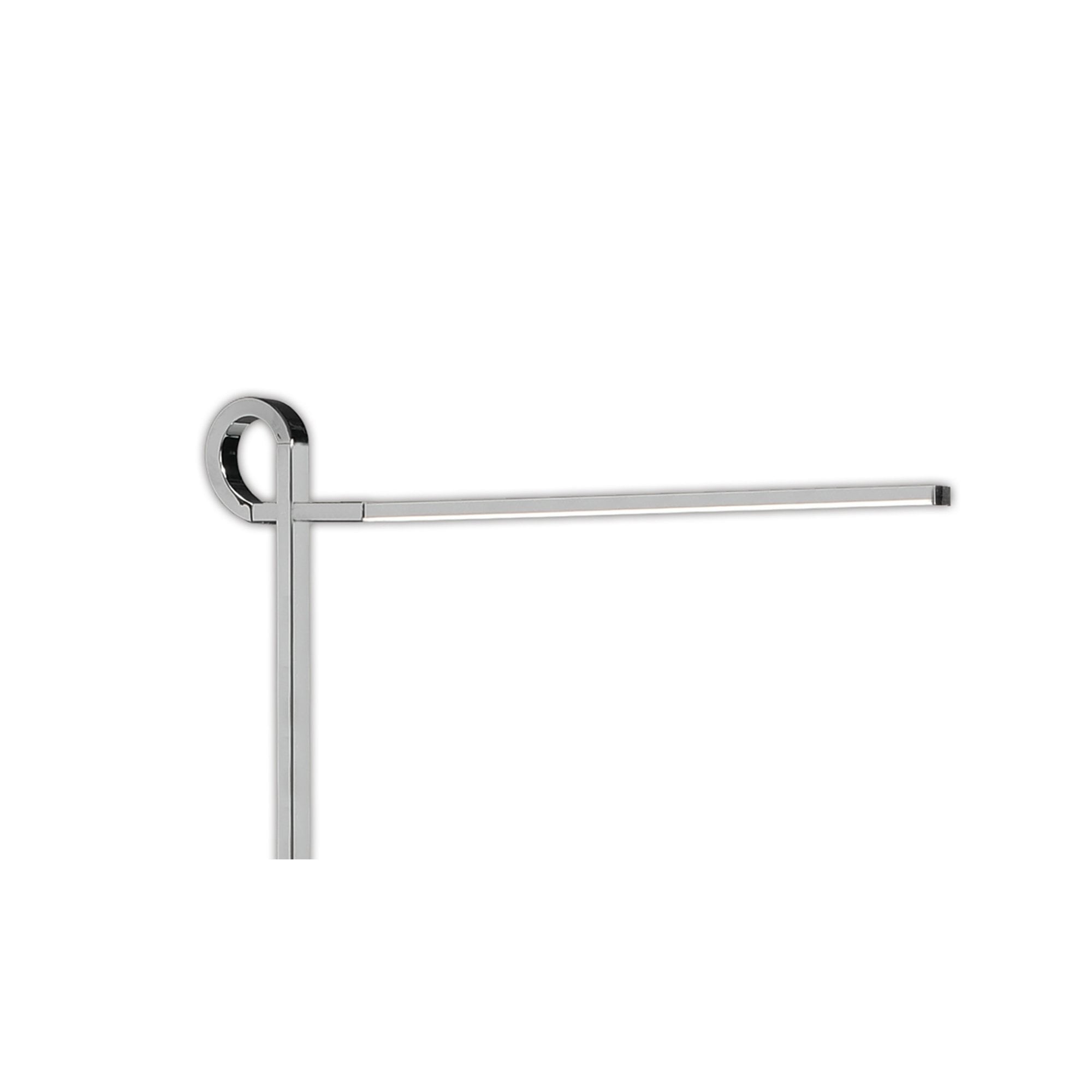 M6144 Cinto Floor Lamp 163cm 7W LED Polished Chrome