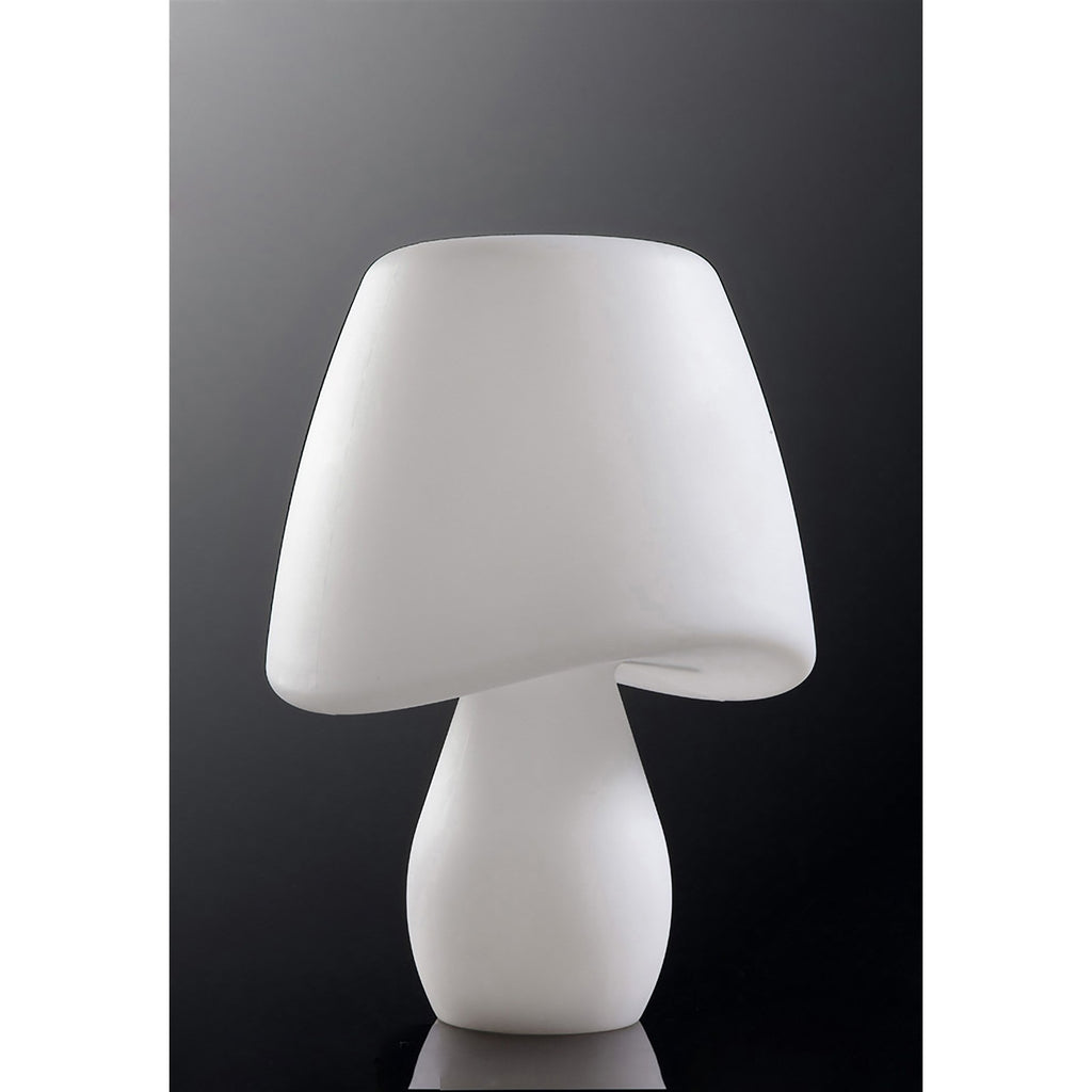 M1501 Cool Table Lamp 2 Light E27 In Line Switch Indoor Opal White