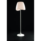 M1503 Cool Floor Lamp 2 Light CFL Outdoor Matt White/Opal White