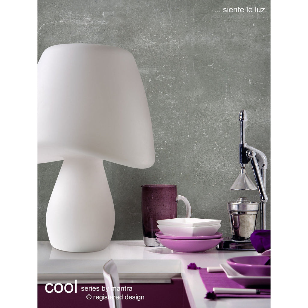 M1505 Cool Pendant 3 Light E27 Round Outdoor Matt White / Opal White