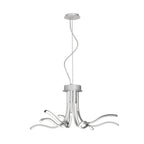M6105 Corinto Ceiling 90cm 60W LED Silver Chrome