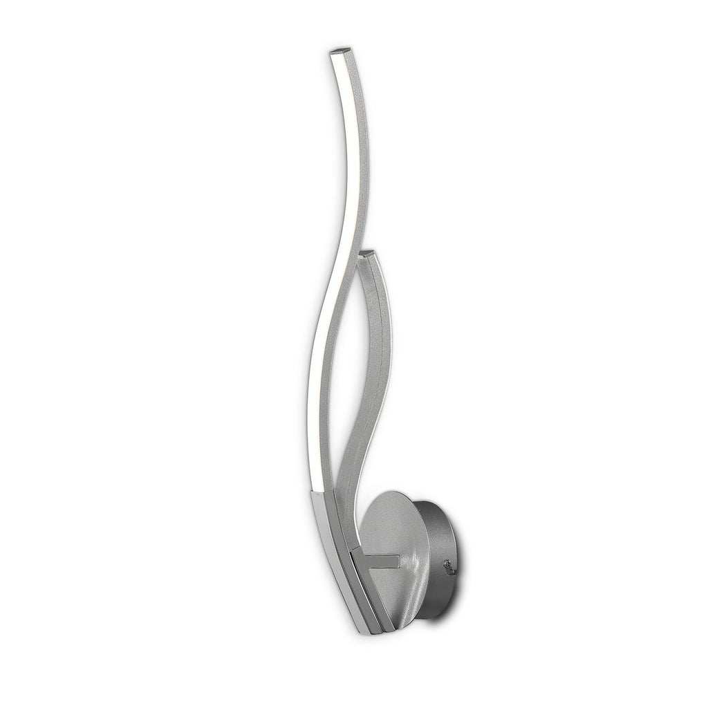 M6107 Corinto Wall Light 12W LED Silver Chrome