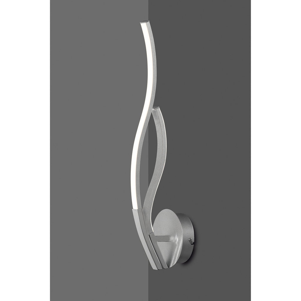 M6107 Corinto Wall Light 12W LED Silver Chrome