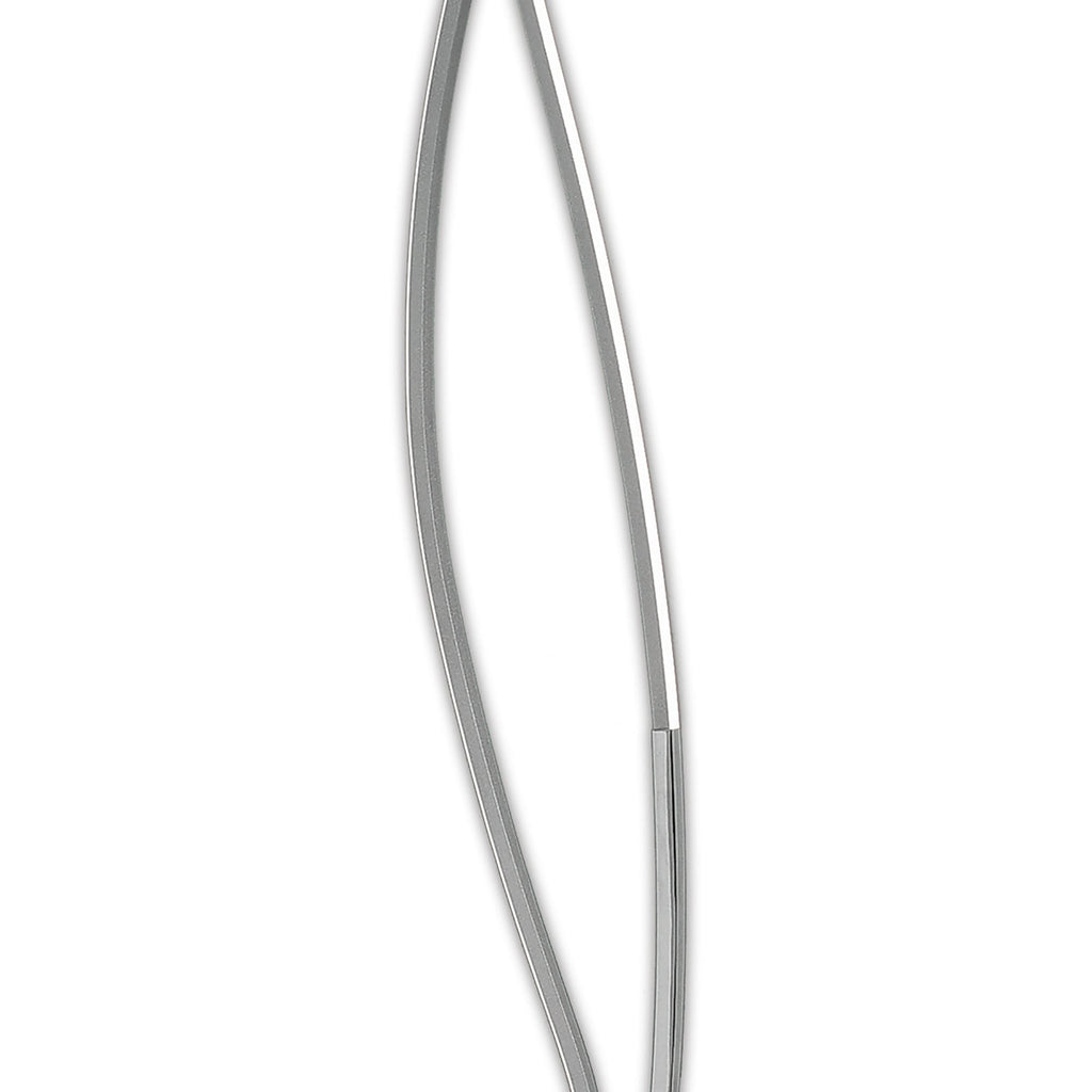 M6108 Corinto Floor Lamp 174cm 30W LED Silver Chrome