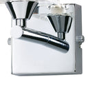 M2363 Cuadrax Wall Lamp 1 Light G9 Polished Chrome