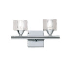 M2364 Cuadrax Wall Lamp 2 Light G9 Polished Chrome