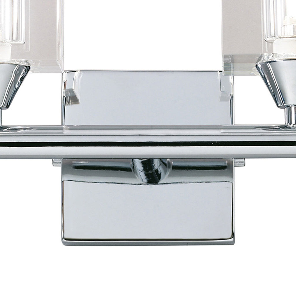 M2364 Cuadrax Wall Lamp 2 Light G9 Polished Chrome