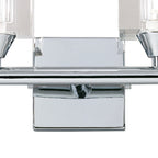 M2364 Cuadrax Wall Lamp 2 Light G9 Polished Chrome