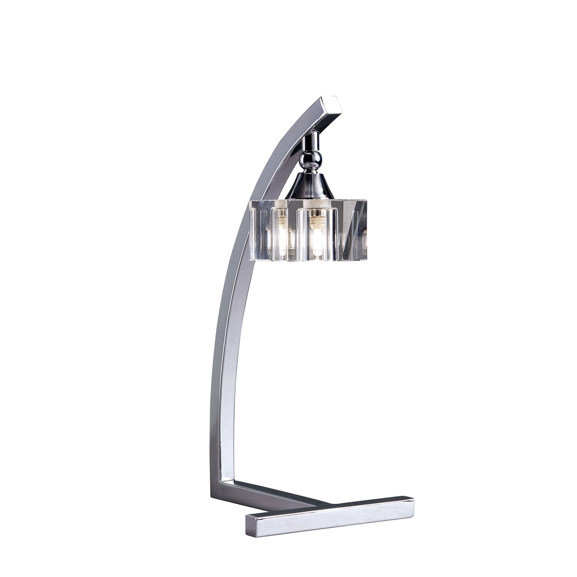 M2365 Cuadrax Table Lamp 1 Light G9 Polished Chrome