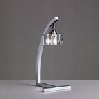 M2365 Cuadrax Table Lamp 1 Light G9 Polished Chrome
