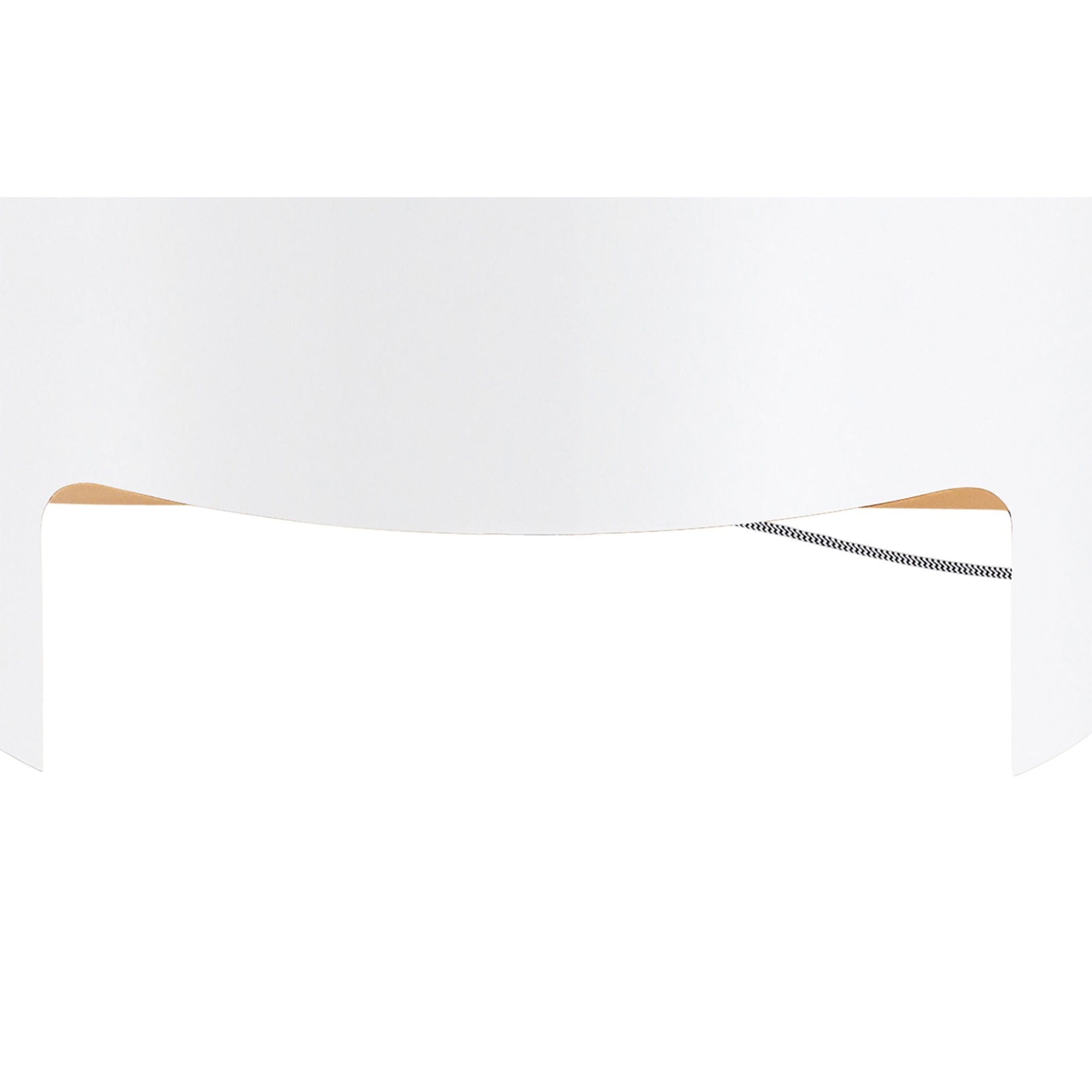 M5592 Cube Table Lamp Wide 1x40W White Metal / Wood