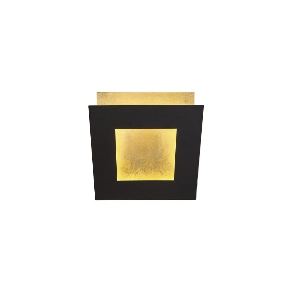 M8112 Dalia 14cm Wall Lamp 12W LED Gold/Black