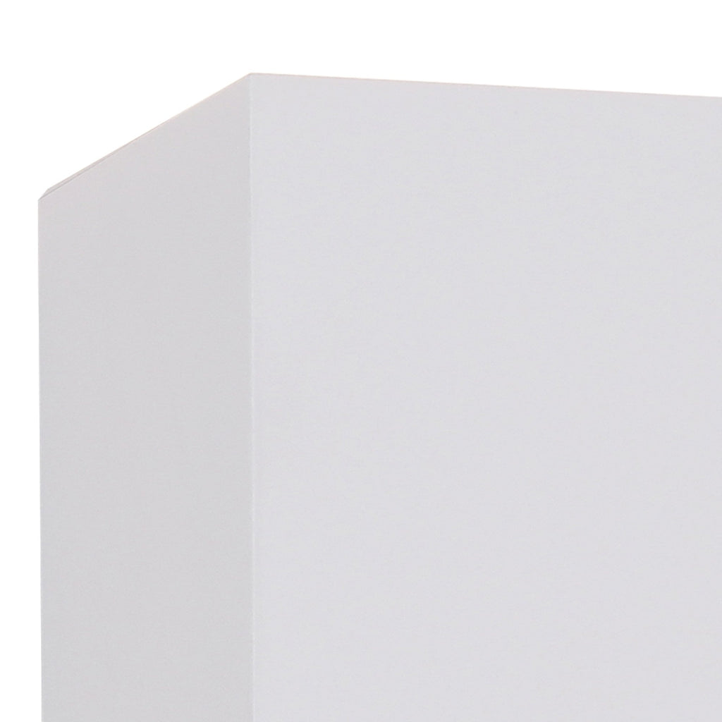 M7648 Davos Outdoor Square Wall Lamp 2 x 6W LED Sand White