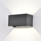M7815 Davos Outdoor Rectangle Wall Lamp 4 x 6W LED Anthracite (S)