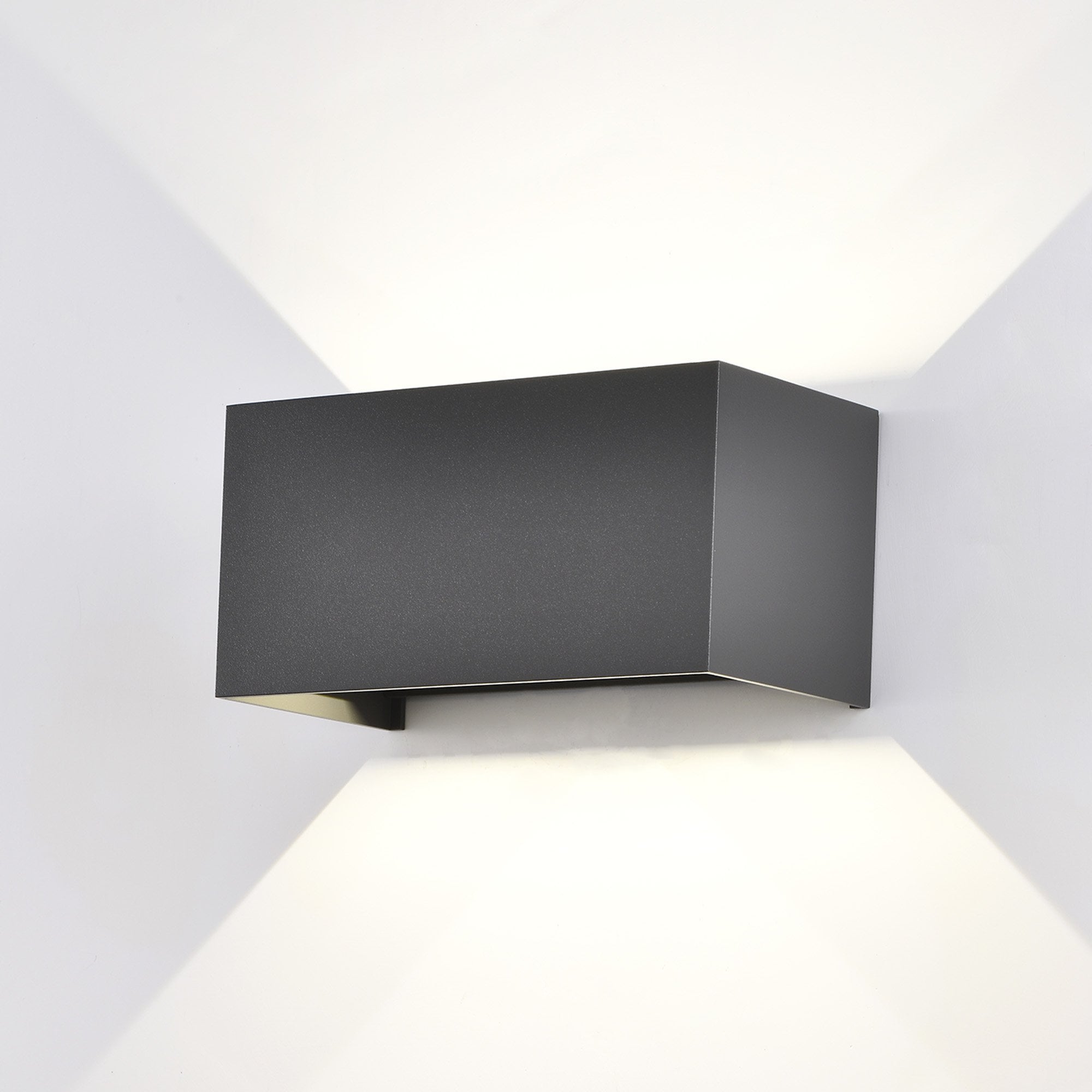 M7815 Davos Outdoor Rectangle Wall Lamp 4 x 6W LED Anthracite (S)