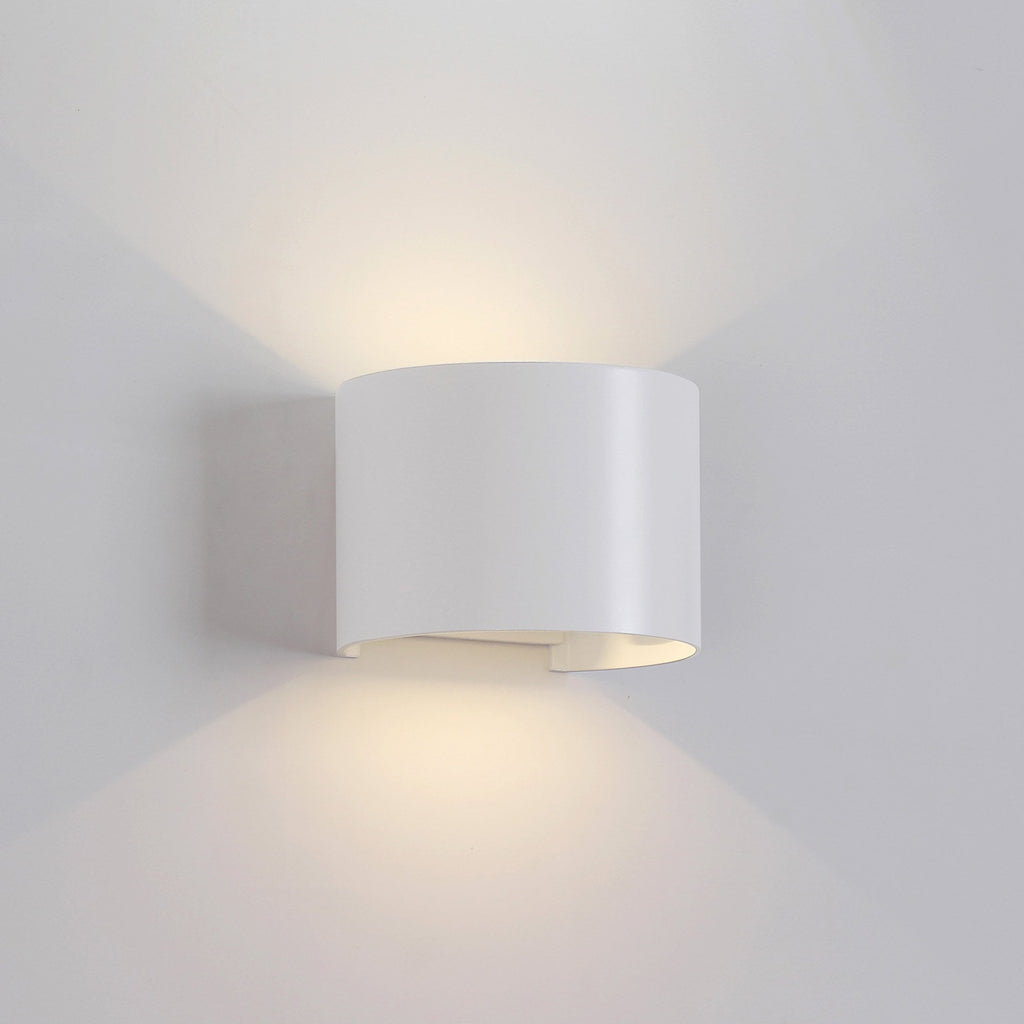 M7815 Davos Outdoor Rectangle Wall Lamp 4 x 6W LED Anthracite (S)