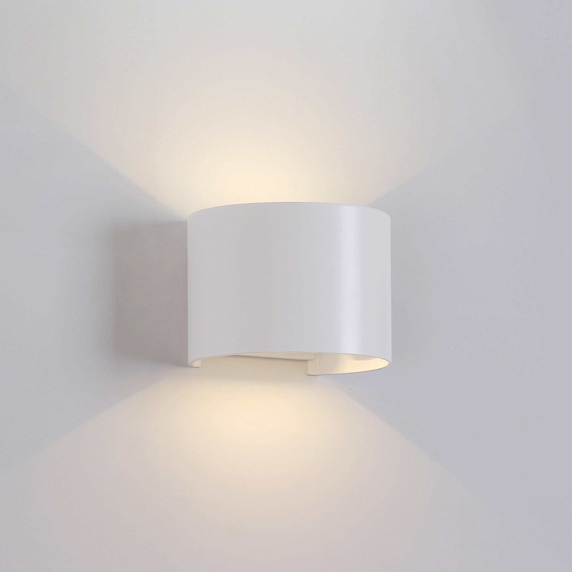 M7815 Davos Outdoor Rectangle Wall Lamp 4 x 6W LED Anthracite (S)