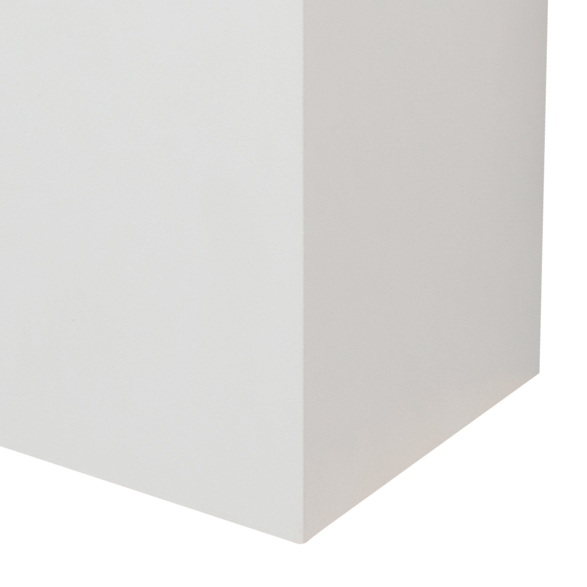 M7652 Davos Outdoor XL Square Wall Lamp 2 Light LED Sand White