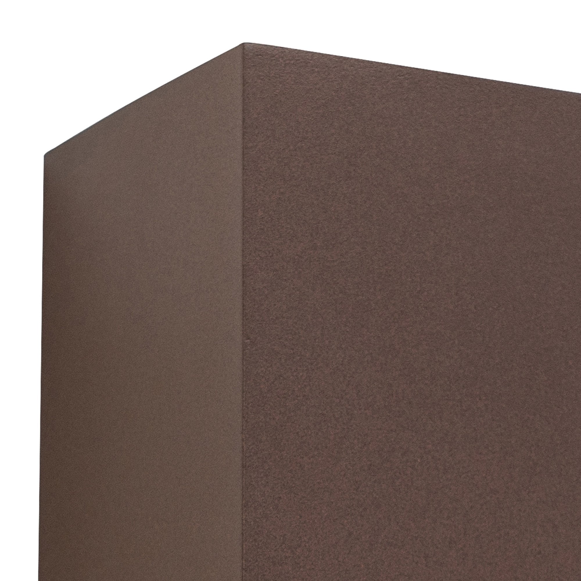 M7654 Davos Outdoor XL Square Wall Lamp 2 Light LED Rust Brown