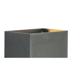M7435 Davos Outdoor XL Square Wall Lamp 2 Light LED Anthracite