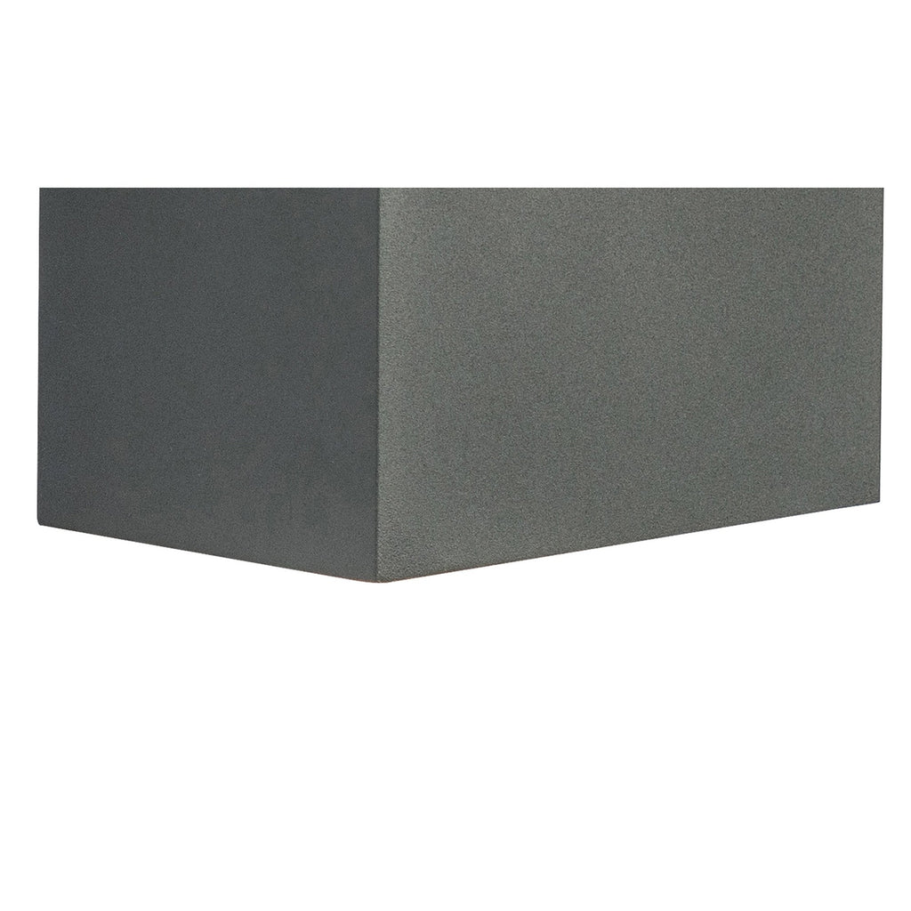 M7435 Davos Outdoor XL Square Wall Lamp 2 Light LED Anthracite