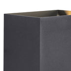 M7651 Davos Outdoor XL Square Wall Lamp 2 Light LED Anthracite