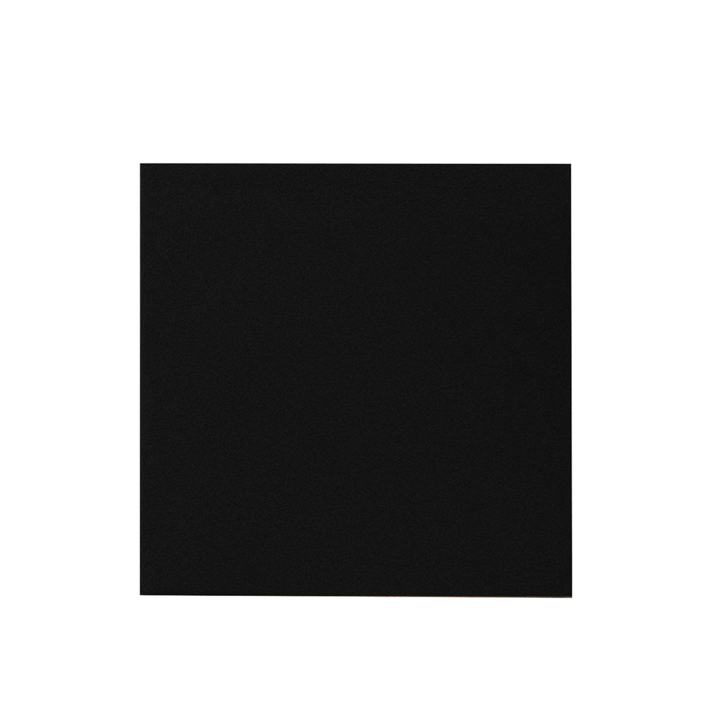 M7653 Davos Outdoor XL Square Wall Lamp 2 Light LED Sand Black