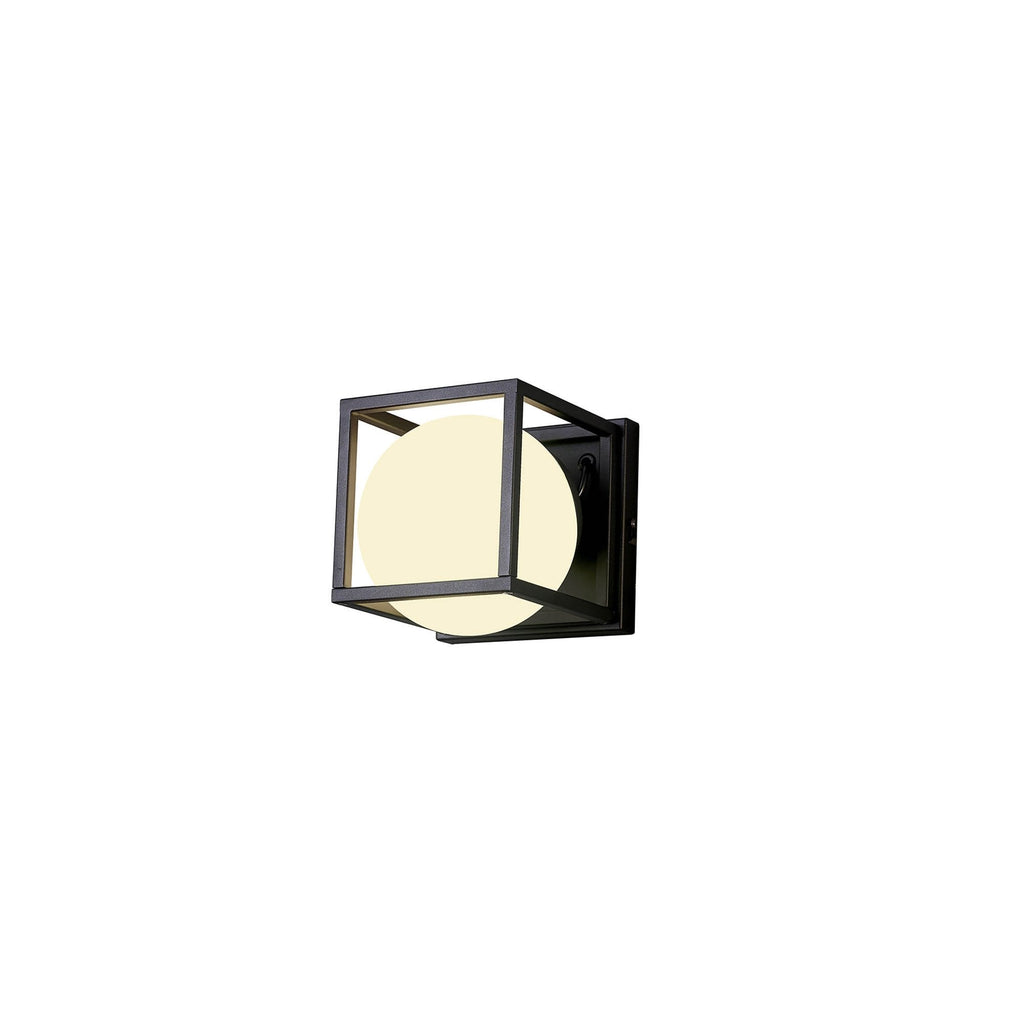 M7615 Desigual Medium Wall Lamp 1 Light Matt Black