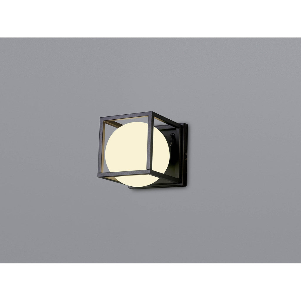 M7615 Desigual Medium Wall Lamp 1 Light Matt Black