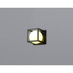 M7609 Desigual Small Wall Lamp 1 Light Matt Black