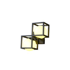 M7608 Desigual Wall Lamp 2 Light Matt Black