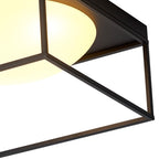 M7602 Desigual Semi Flush 3 Light Matt Black