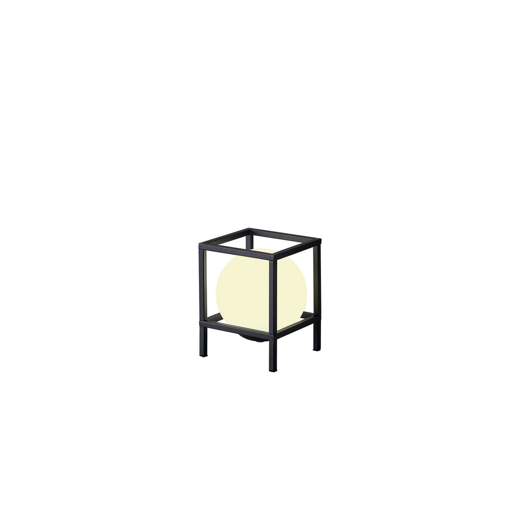 M7612 Desigual Small Table Lamp 1 Light Matt Black