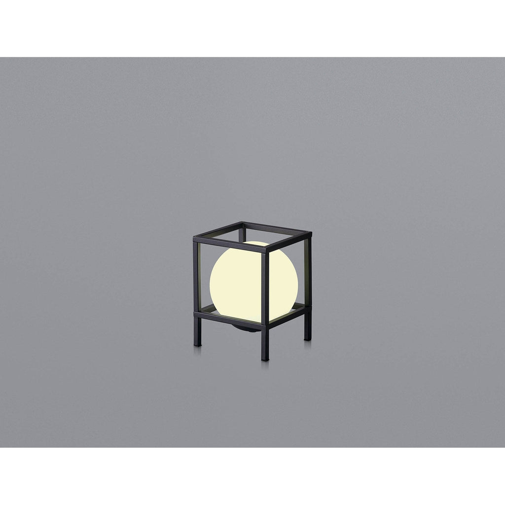 M7612 Desigual Small Table Lamp 1 Light Matt Black