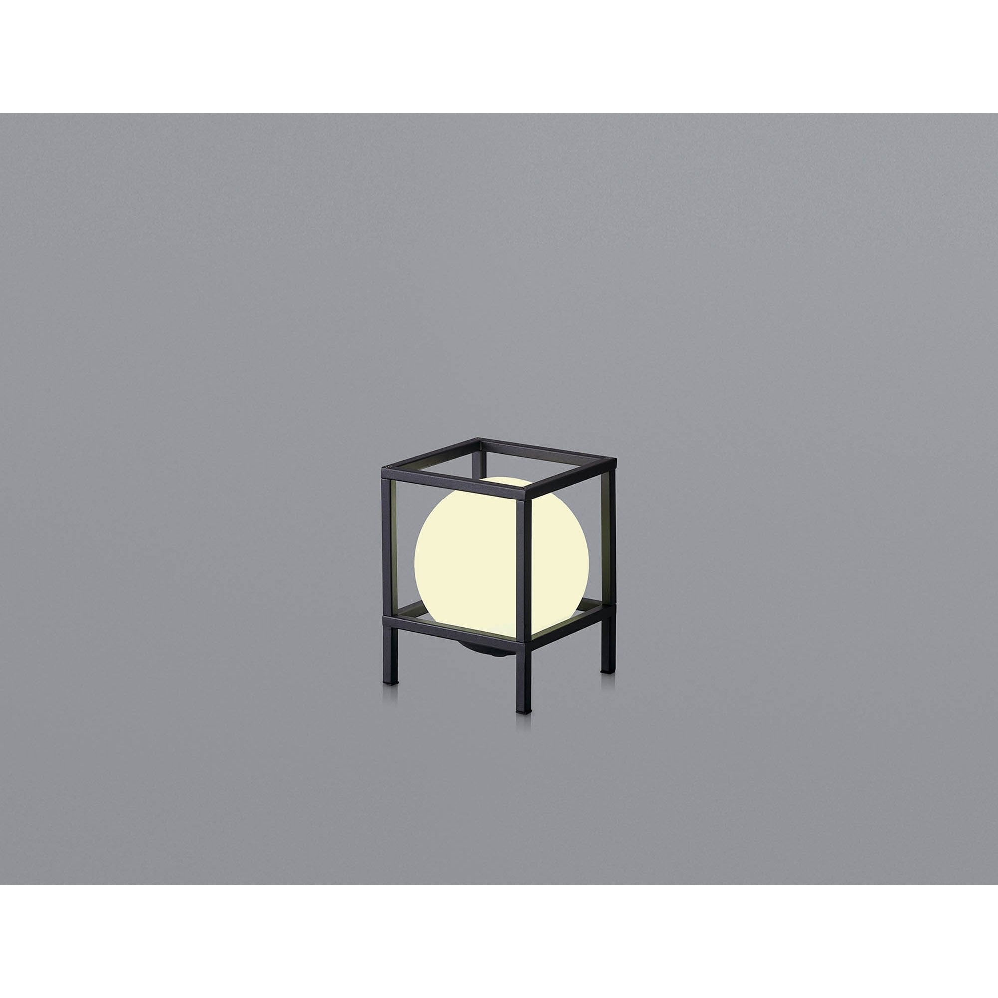 M7612 Desigual Small Table Lamp 1 Light Matt Black