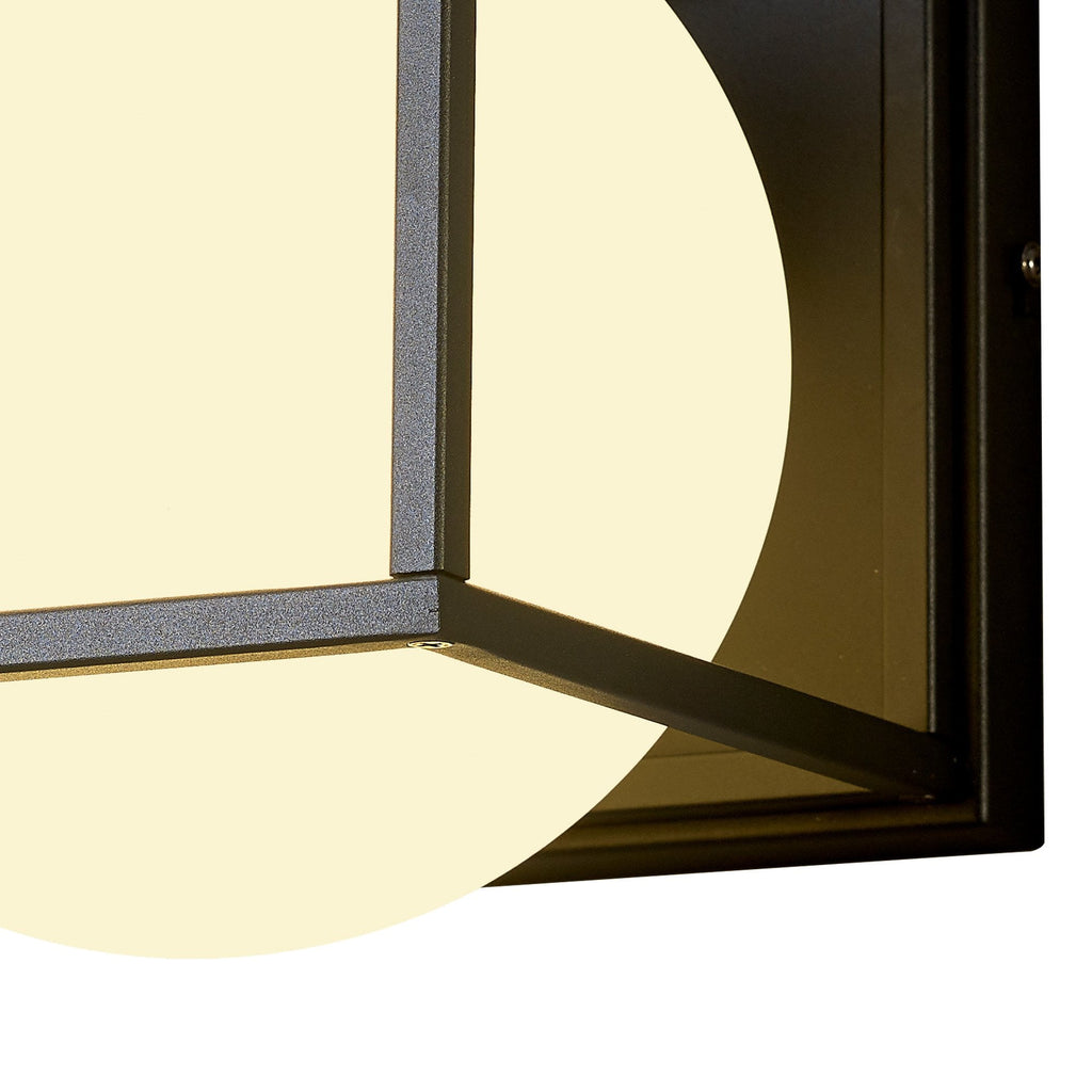 M7616 Desigual Large Wall Lamp 1 Light Matt Black