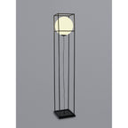 M7613 Desigual Large Floor Lamp 1 Light Matt Black